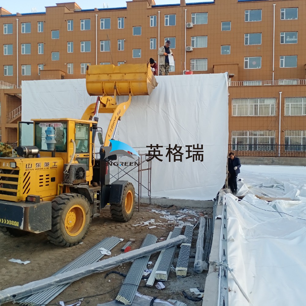 你知道建造一座合格的氣膜建筑，需要經(jīng)歷哪些施工步驟嗎？英格瑞氣膜帶你了解氣膜建筑的施工流程！