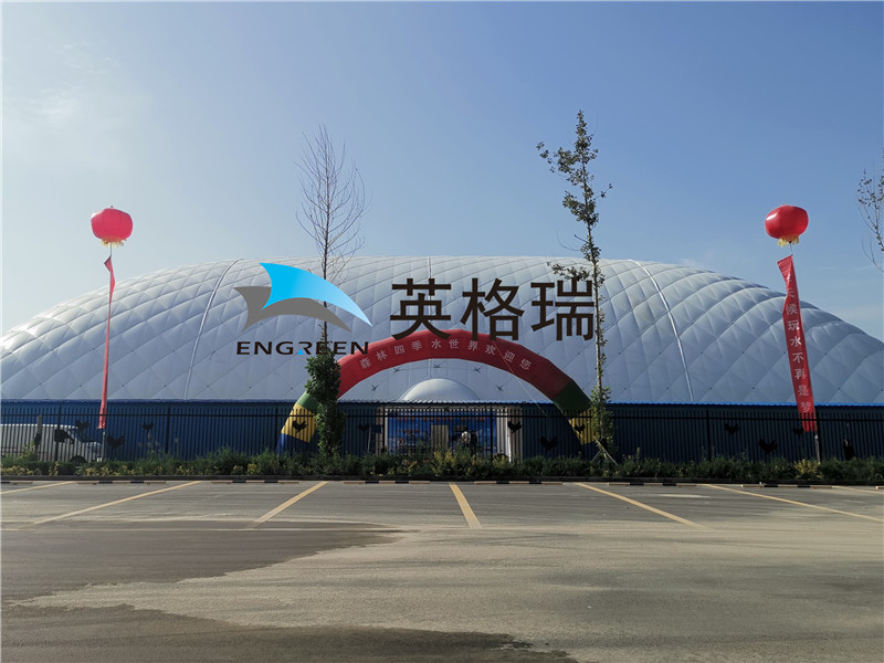 充氣吹起來的氣膜館，耗電量是不是很大呢？