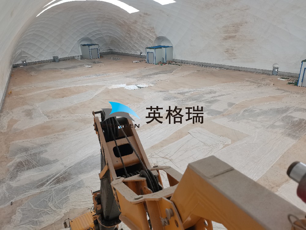 建筑人過(guò)冬救星！基坑氣膜一蓋，零下 10℃也能正常施工！